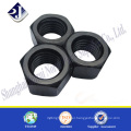 Black finished hex nut Grade 5 hex nut Astm A194 2H NUT